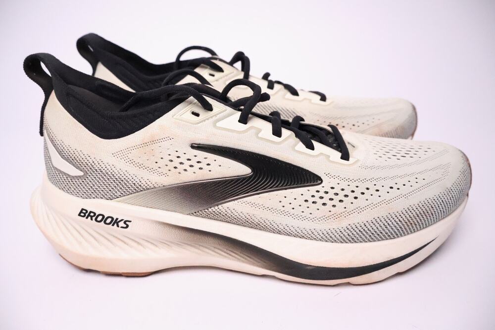 Brooks Glycerin 23 Shoes Mens Size 11.5 Gray Running Sneakers Gym #188